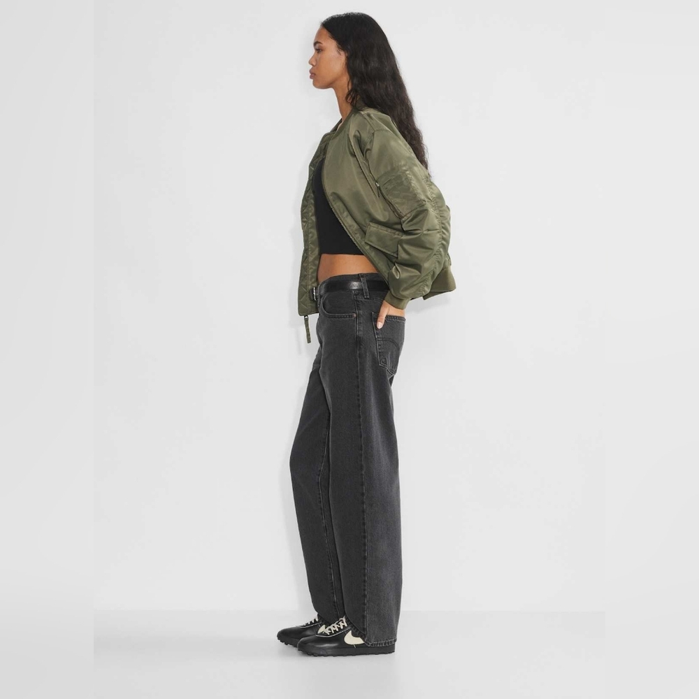 Levi's Women's Wide Leg Black Denim Jeans